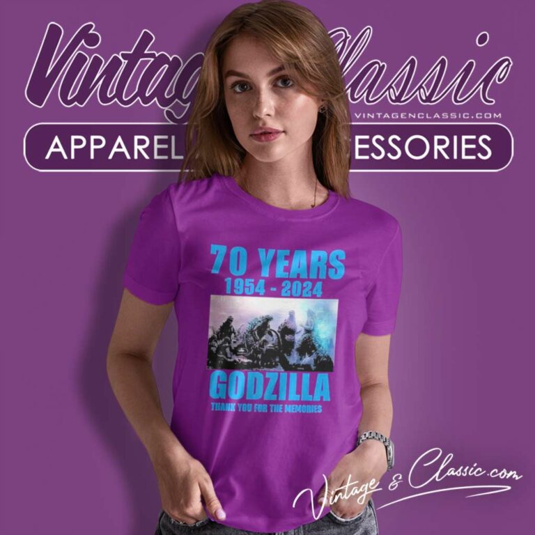 Godzilla Minus One Shirt Thank You For The Memories Women TShirt Godzilla Minus One Shirt Thank You For The Memories Women TShirt