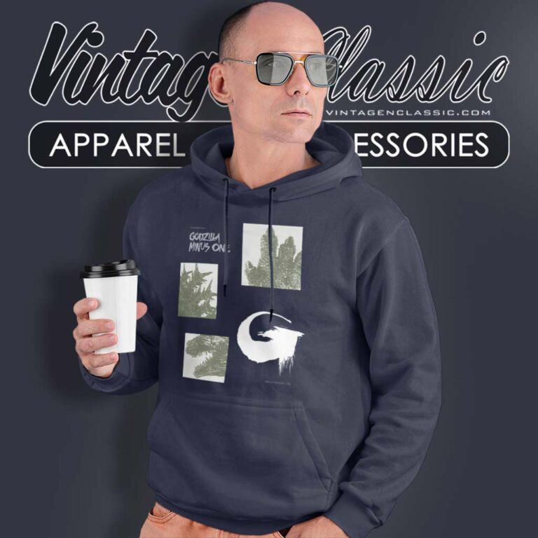 Godzilla Minus One Spiked Hoodie Godzilla Minus One Spiked Hoodie