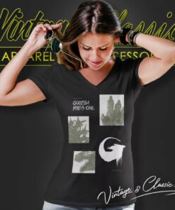 Godzilla Minus One Spiked V Neck TShirt