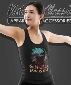 Godzilla Movie 2023 Shirt Godzilla Minus One Tank Top Racerback