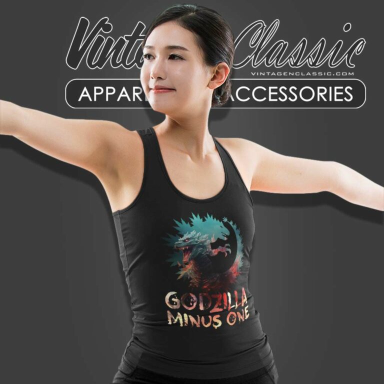 Godzilla Movie 2023 Shirt Godzilla Minus One Tank Top Racerback Godzilla Movie 2023 Shirt Godzilla Minus One Tank Top Racerback