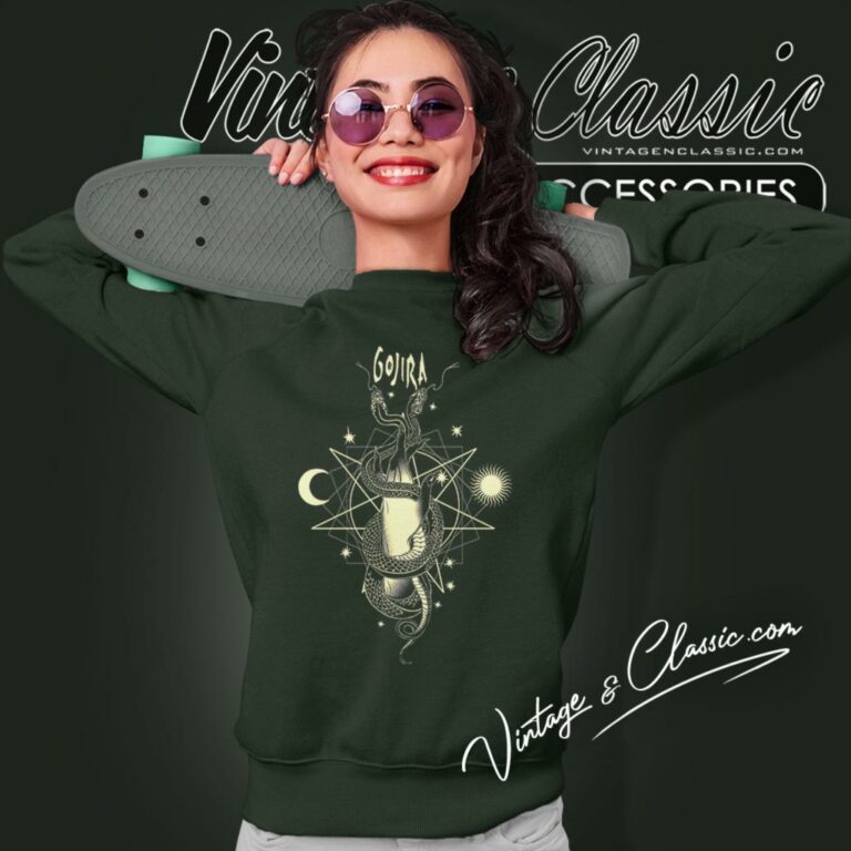 Gojira Celestial Snakes Sweatshirt Gojira Celestial Snakes Sweatshirt
