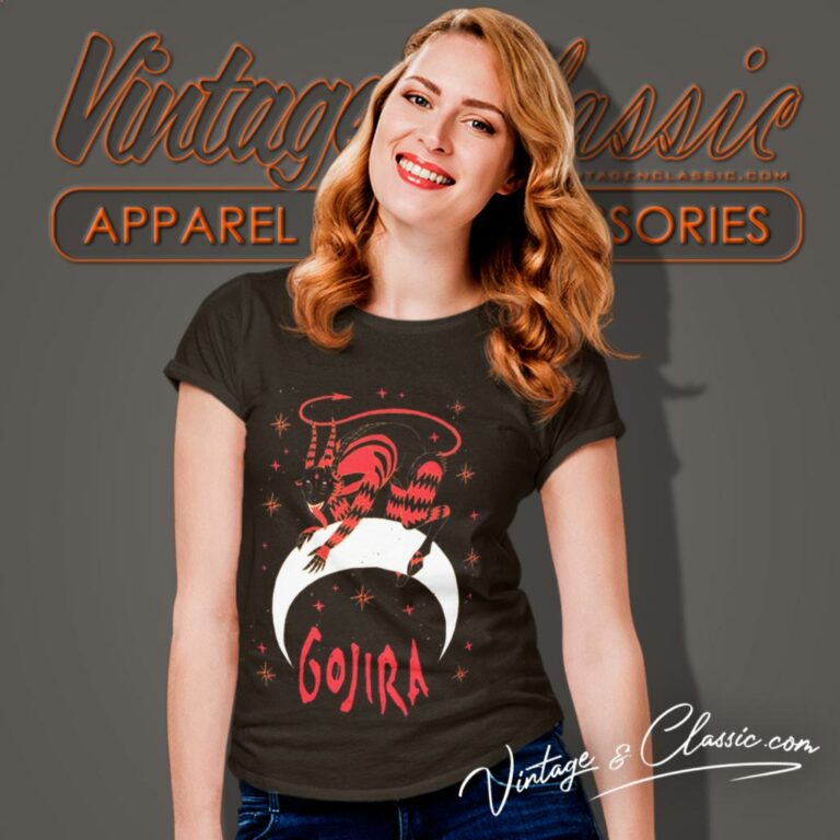 Gojira Devil Moon Women T Shirt Gojira Devil Moon Women T Shirt
