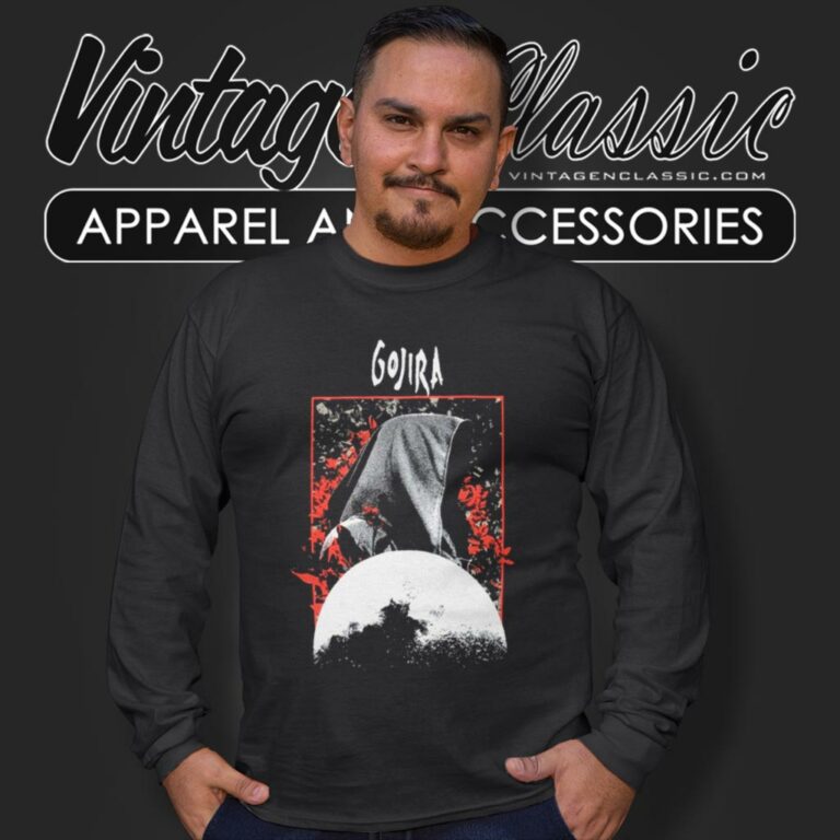 Gojira Grim Moon Long Sleeve Tee Gojira Grim Moon Long Sleeve Tee
