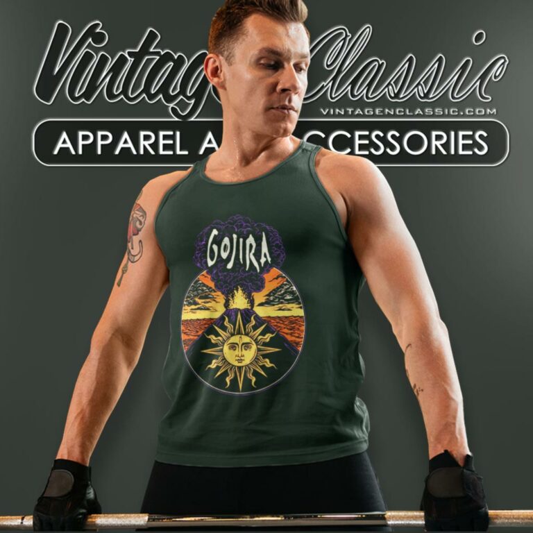 Gojira Magma Reimagined Tank Top Racerback Gojira Magma Reimagined Tank Top Racerback