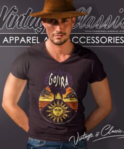 Gojira Magma Reimagined Shirt 6 Gojira Magma Reimagined V Neck TShirt