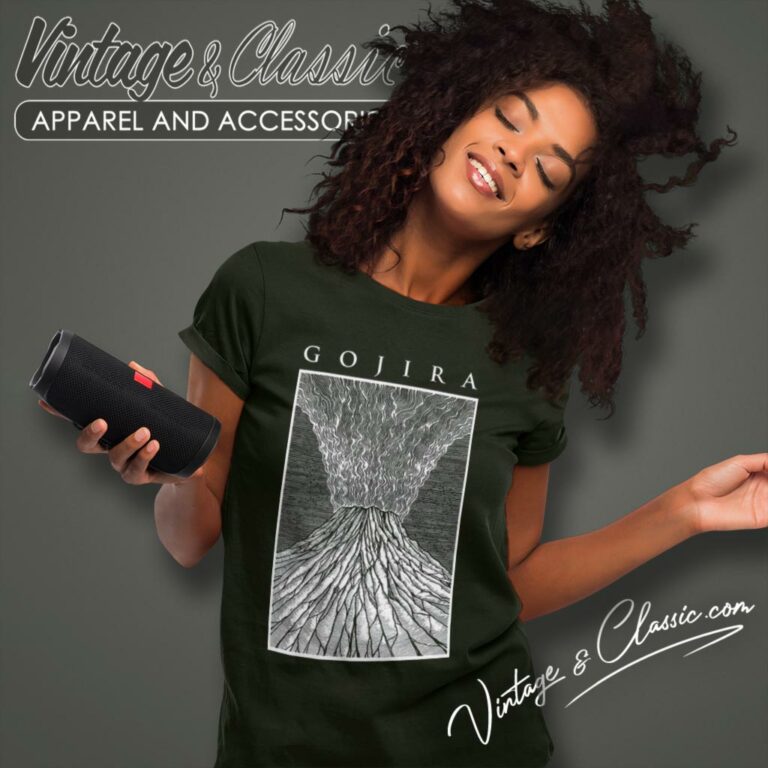 Gojira Magma Sketch Women T Shirt Gojira Magma Sketch Women T Shirt