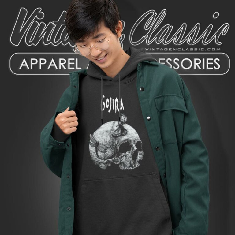 Gojira Moth Skull Hoodie Gojira Moth Skull Hoodie