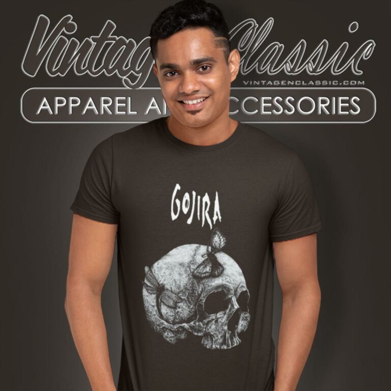 Gojira Moth Skull T Shirt Gojira Moth Skull T Shirt
