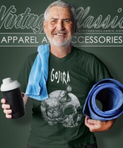 Gojira Moth Skull Shirt 5 Gojira Moth Skull V Neck TShirt