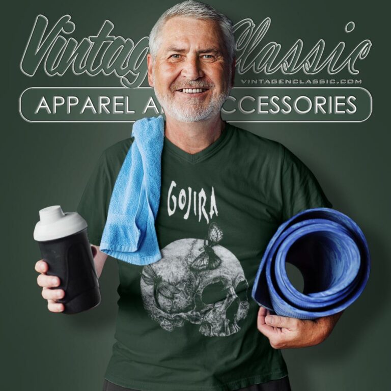 Gojira Moth Skull V Neck TShirt Gojira Moth Skull V Neck TShirt