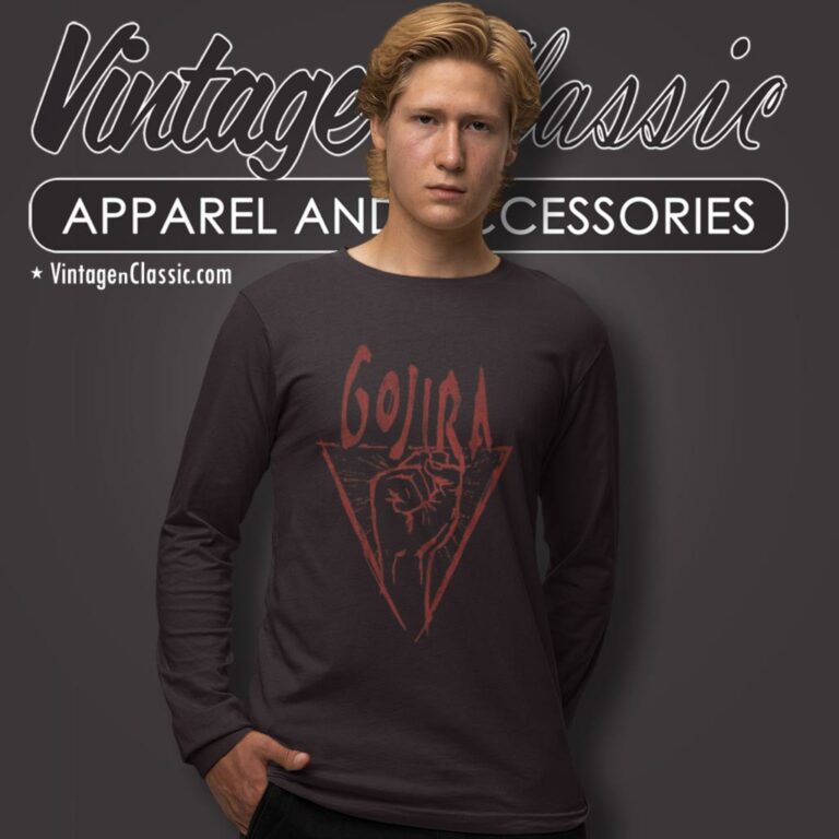 Gojira Power Glove Long Sleeve Tee Gojira Power Glove Long Sleeve Tee
