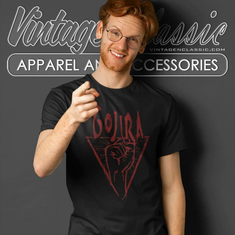 Gojira Power Glove T Shirt Gojira Power Glove T Shirt