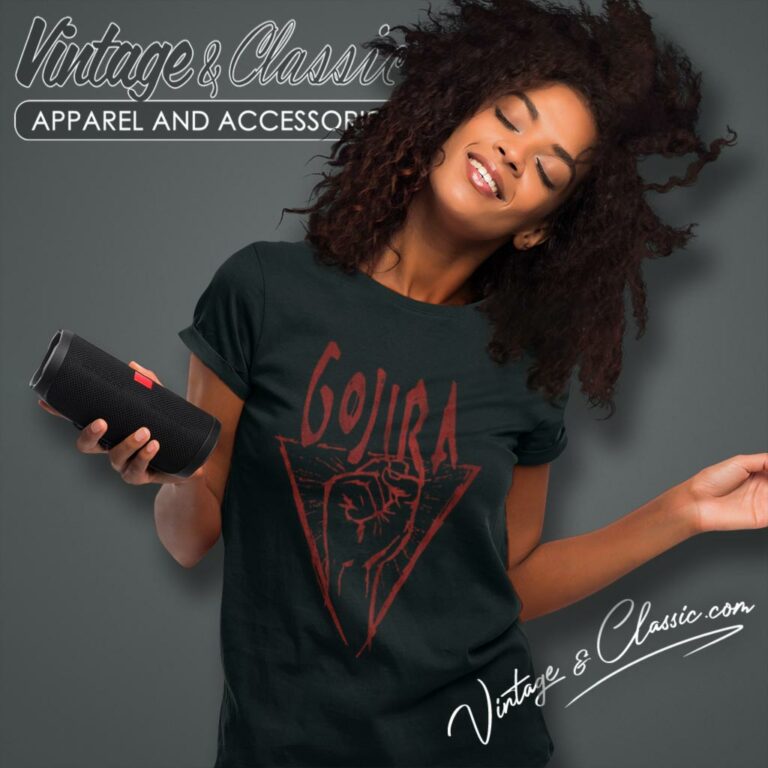 Gojira Power Glove Women T Shirt Gojira Power Glove Women T Shirt