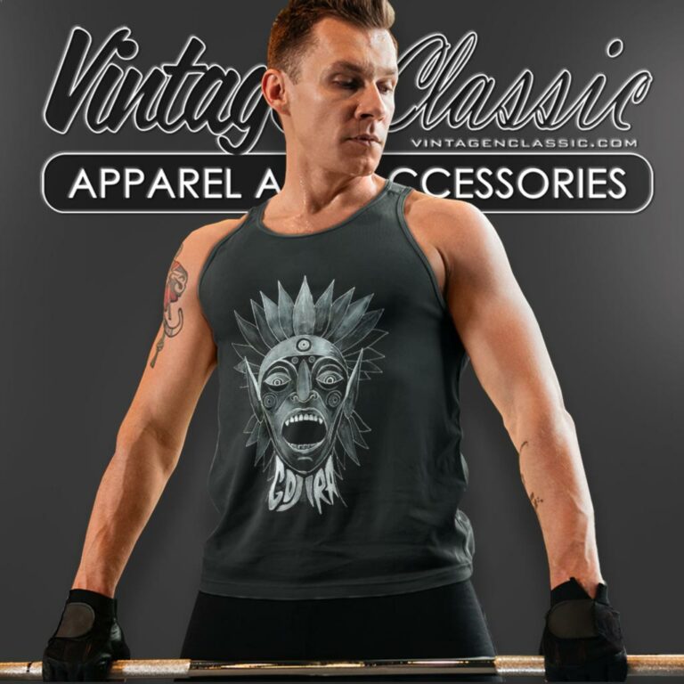 Gojira Scream Head Tank Top Racerback Gojira Scream Head Tank Top Racerback