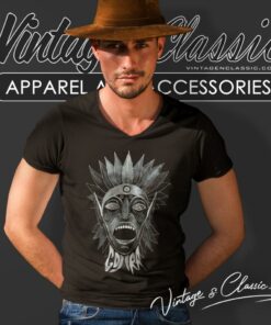 Gojira Scream Head V Neck TShirt