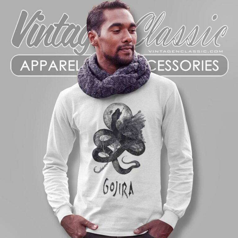 Gojira Serpent Moon Long Sleeve Tee Gojira Serpent Moon Long Sleeve Tee