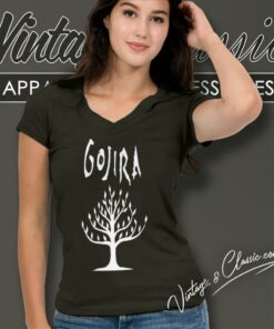 Gojira Terra Incognita V Neck TShirt