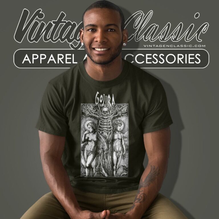 Gojira Tree Skelly T Shirt Gojira Tree Skelly T Shirt