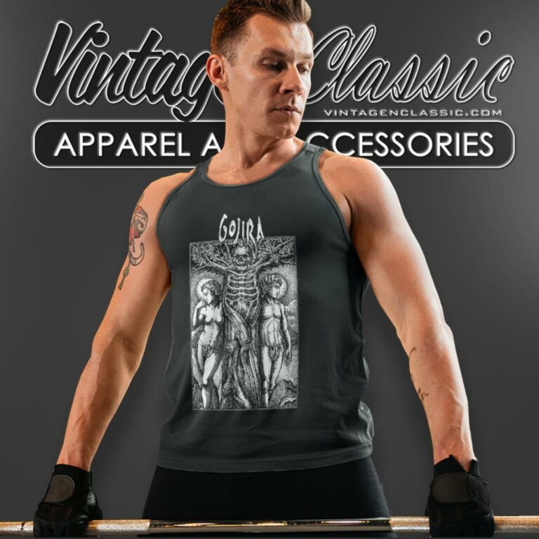 Gojira Tree Skelly Tank Top Racerback Gojira Tree Skelly Tank Top Racerback