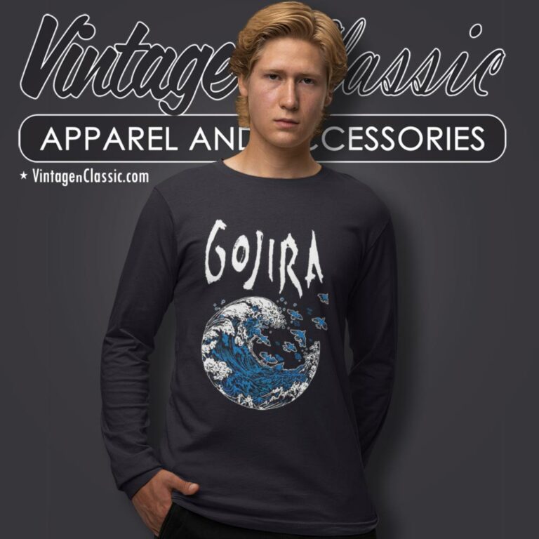 Gojira Wave Long Sleeve Tee Gojira Wave Long Sleeve Tee