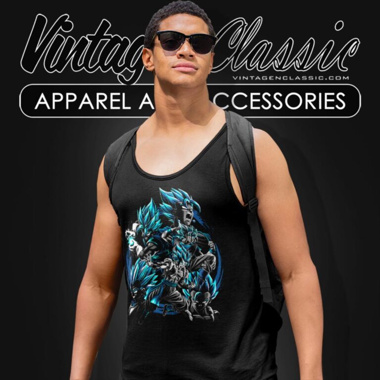 Goku And Vegeta Vegito Tank Top Racerback Goku And Vegeta Vegito Tank Top Racerback