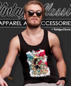 Goku Evolution Retro Art Shirt 6 Goku Evolution Retro Art Tank Top Racerback