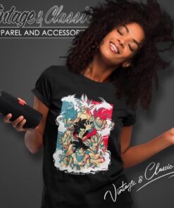Goku Evolution Retro Art Shirt 5 Goku Evolution Retro Art Women T Shirt