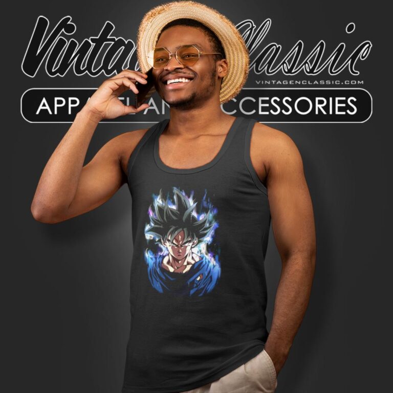 Goku Migatte No Gokui Tank Top Racerback Goku Migatte No Gokui Tank Top Racerback