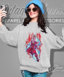 Goku Super Saiyan Blue Kaioken X10 Dragon Ball Sweatshirt