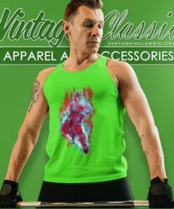 Goku Super Saiyan Blue Kaioken X10 Dragon Ball Tank Top Racerback