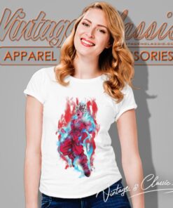 Goku Super Saiyan Blue Kaioken X10 Dragon Ball Women T Shirt