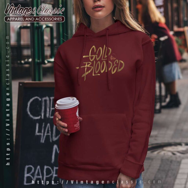 Gold Blooded Logo Shirt 2023 Nba Playoffs Hoodie Gold Blooded Logo Shirt 2023 Nba Playoffs Hoodie