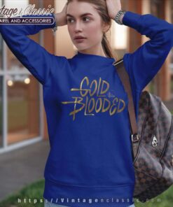 Gold Blooded Logo Shirt 2023 Nba Playoffs Sweatshirt