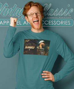 Gold Blooded Poster Shirt The Warriors Reach The Nba Finals Long Sleeve Tee