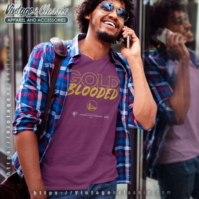 Gold Blooded Warriors V Neck TShirt Gold Blooded Warriors V Neck TShirt