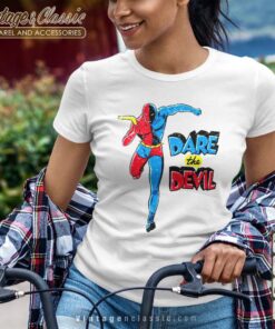 Golden Age Daredevil Comic Design Marvel Tshirt