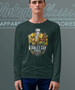 Golden Knights Mascot Stanley Cup Final Long Sleeve Tee