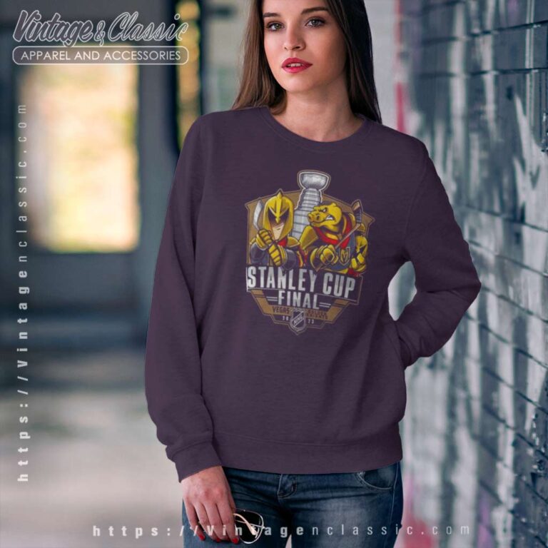 Golden Knights Mascot Stanley Cup Final Sweatshirt Golden Knights Mascot Stanley Cup Final Sweatshirt