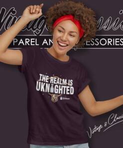 Golden Knights The Realm Is Uknighted Nhl Champs Women T Shirt
