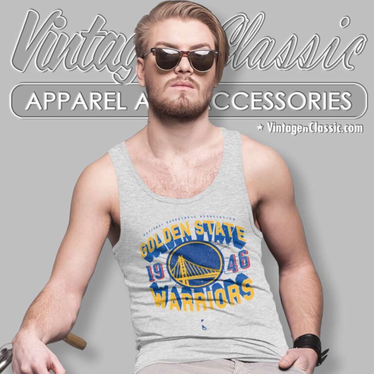 Golden State Warriors Court Premium Tank Top Racerback Golden State Warriors Court Premium Tank Top Racerback