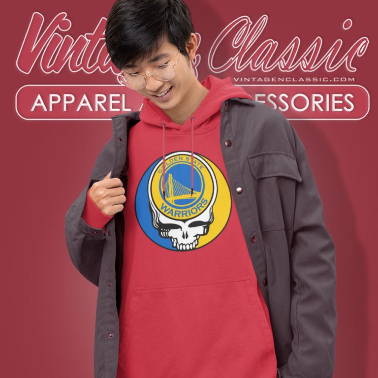 Golden State Warriors Grateful Dead Steal Your Face Hoodie Golden State Warriors Grateful Dead Steal Your Face Hoodie