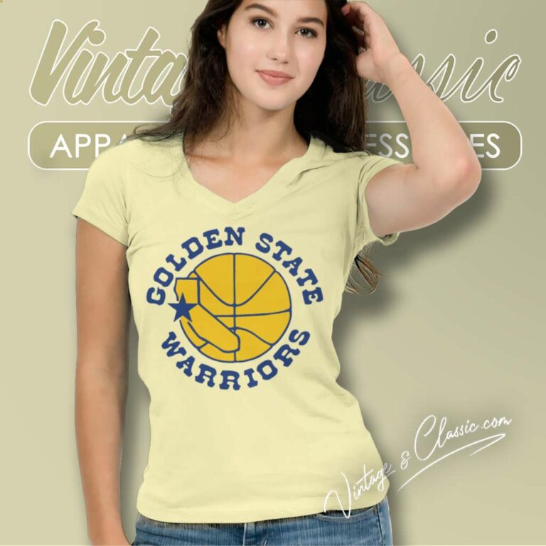 Golden State Warriors Nba Iconic V Neck TShirt Golden State Warriors Nba Iconic V Neck TShirt