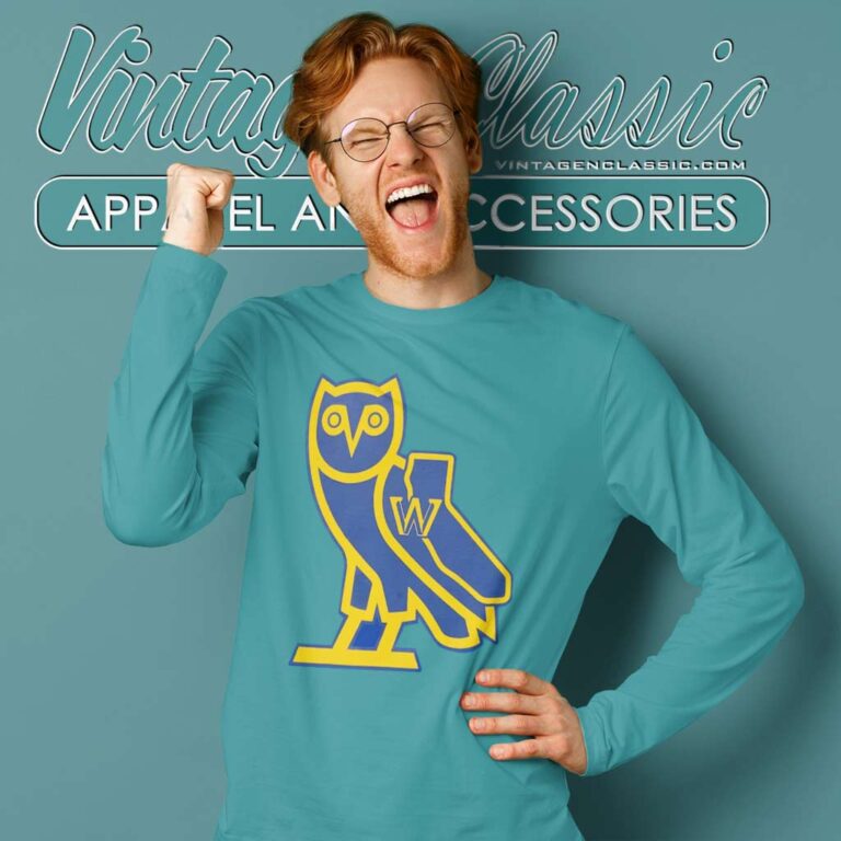 Golden State Warriors Owl Shirt Long Sleeve Tee Golden State Warriors Owl Shirt Long Sleeve Tee