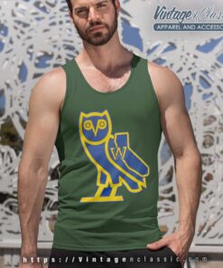 Golden State Warriors Owl Shirt Tank Top Racerback