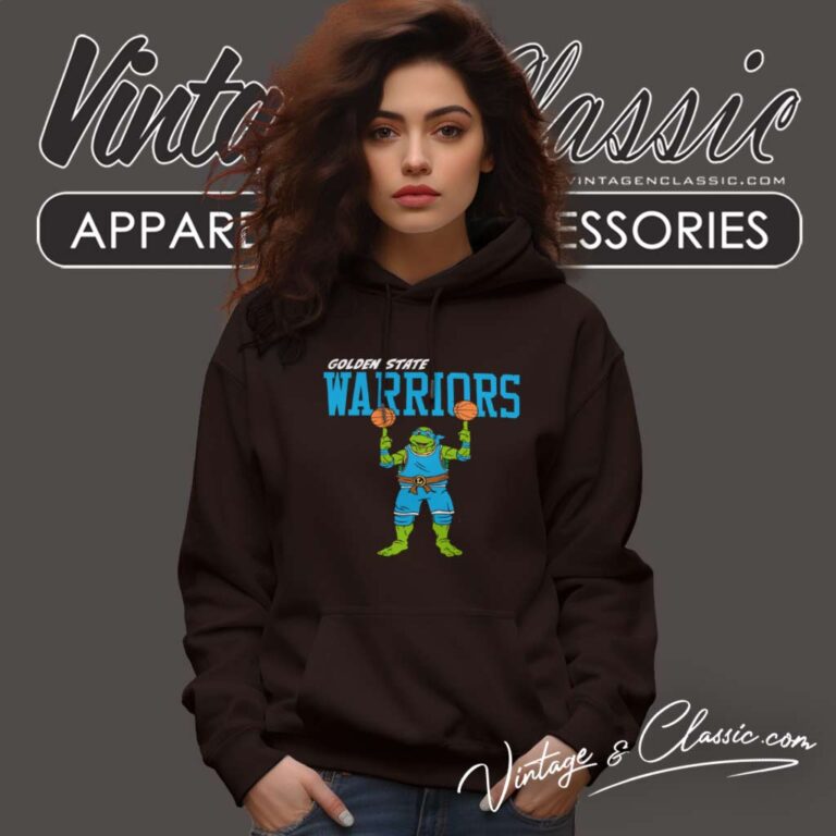 Golden State Warriors X Teenage Mutant Ninja Turtles Hoodie Golden State Warriors X Teenage Mutant Ninja Turtles Hoodie