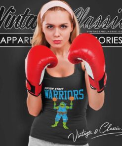 Golden State Warriors X Teenage Mutant Ninja Turtles Tank Top Racerback
