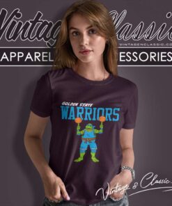 Golden State Warriors X Teenage Mutant Ninja Turtles Women TShirt