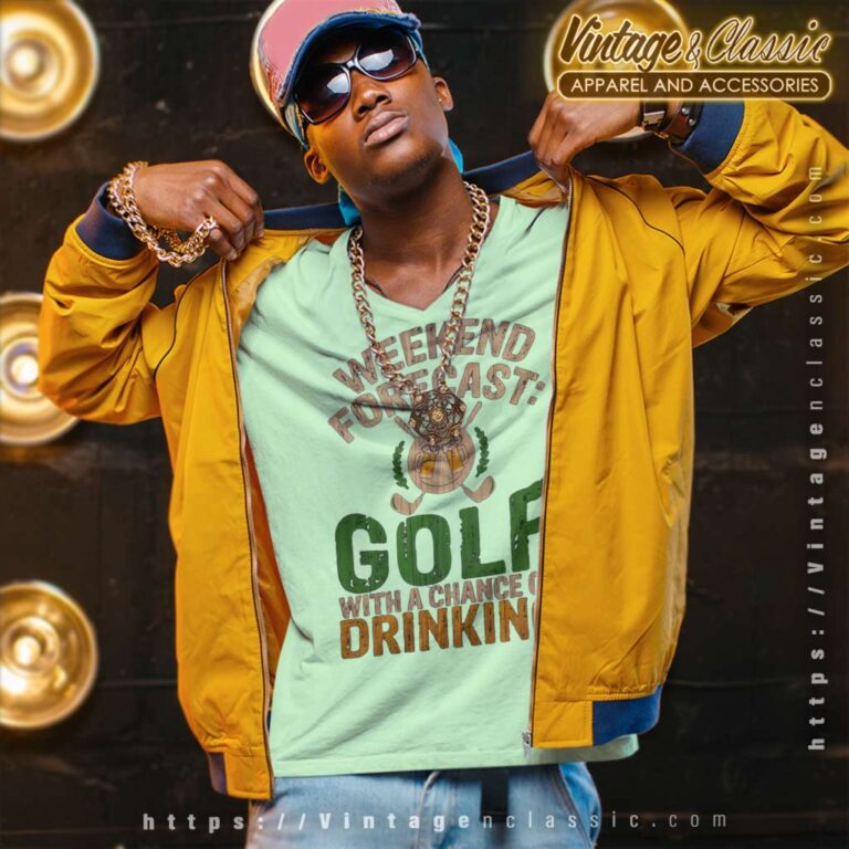 Golfing With A Chance Of Drinking Shirt V Neck TShirt Golfing With A Chance Of Drinking Shirt V Neck TShirt