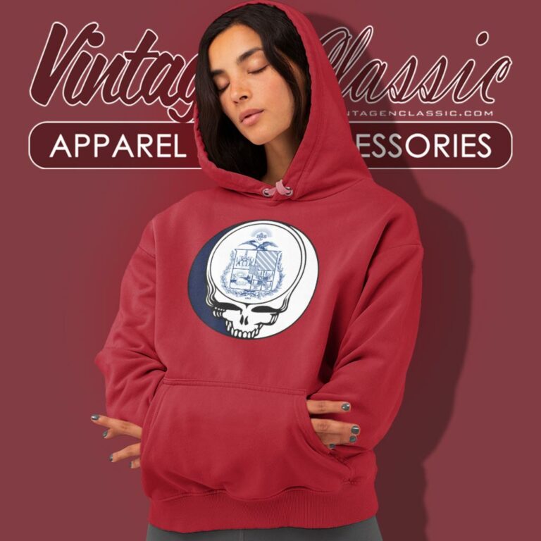 Gonzaga University Grateful Dead Steal Your Face Hoodie Gonzaga University Grateful Dead Steal Your Face Hoodie